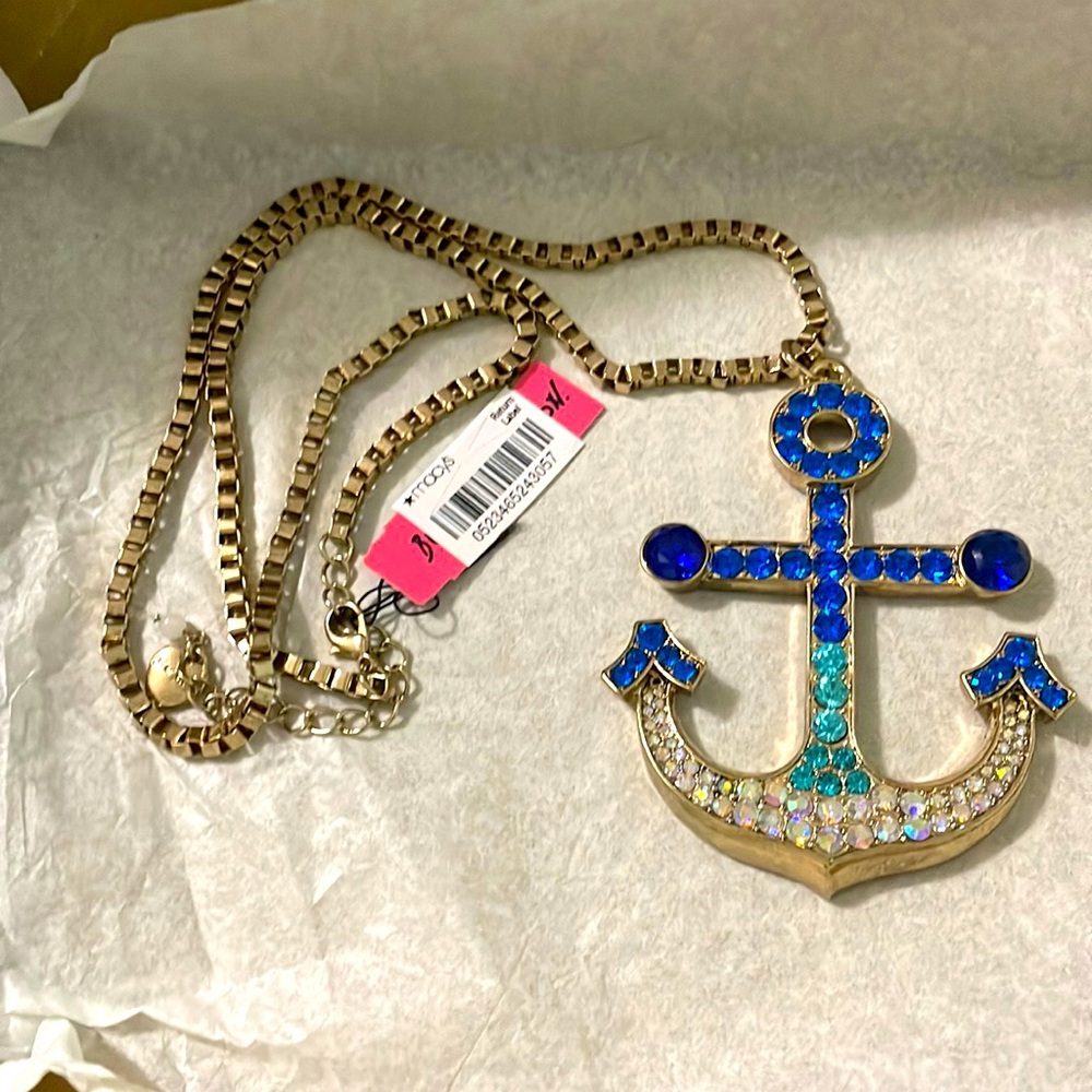 Betsey Johnson Anchor chain